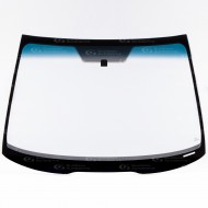 Windschutzscheibe passend für Honda Accord - Baujahr ab 2003 - Verbundglas - grün - Blaukeil - Sichtfenster für Fahrgestellnummer